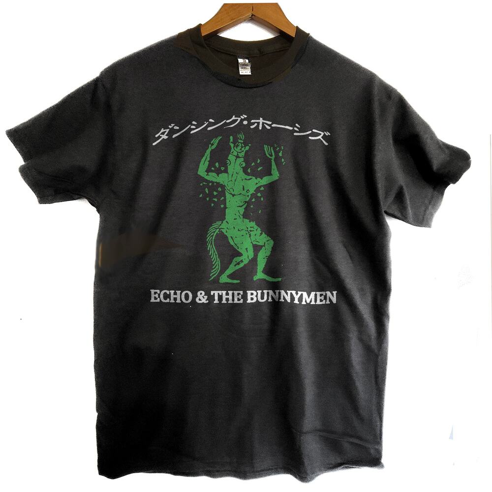 Echo and the Bunnymen band t shirt Size Medium Black